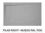 Bac douche italienne design, avec évacuation d'eau en angle, Largeur 110 à 200 x l. 70 à 90 cm, anti glissant, fabrication sur mesure, LIVRAISON OFFERT